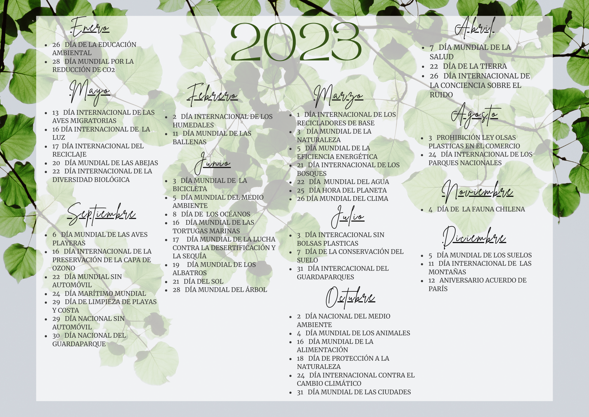 Calendario